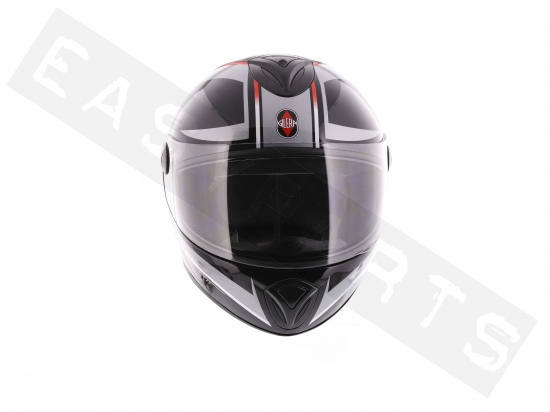Helm Integral GILERA Touring Schwarz/ Grau/ Rot L